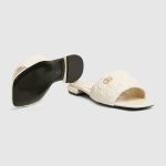 Gucci Women’s slide sandal with Double G - Image 5
